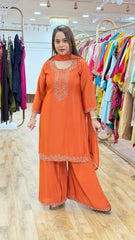 DEEPIKA- 3 PC SUIT SET