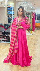 nishika- anarkali suit set