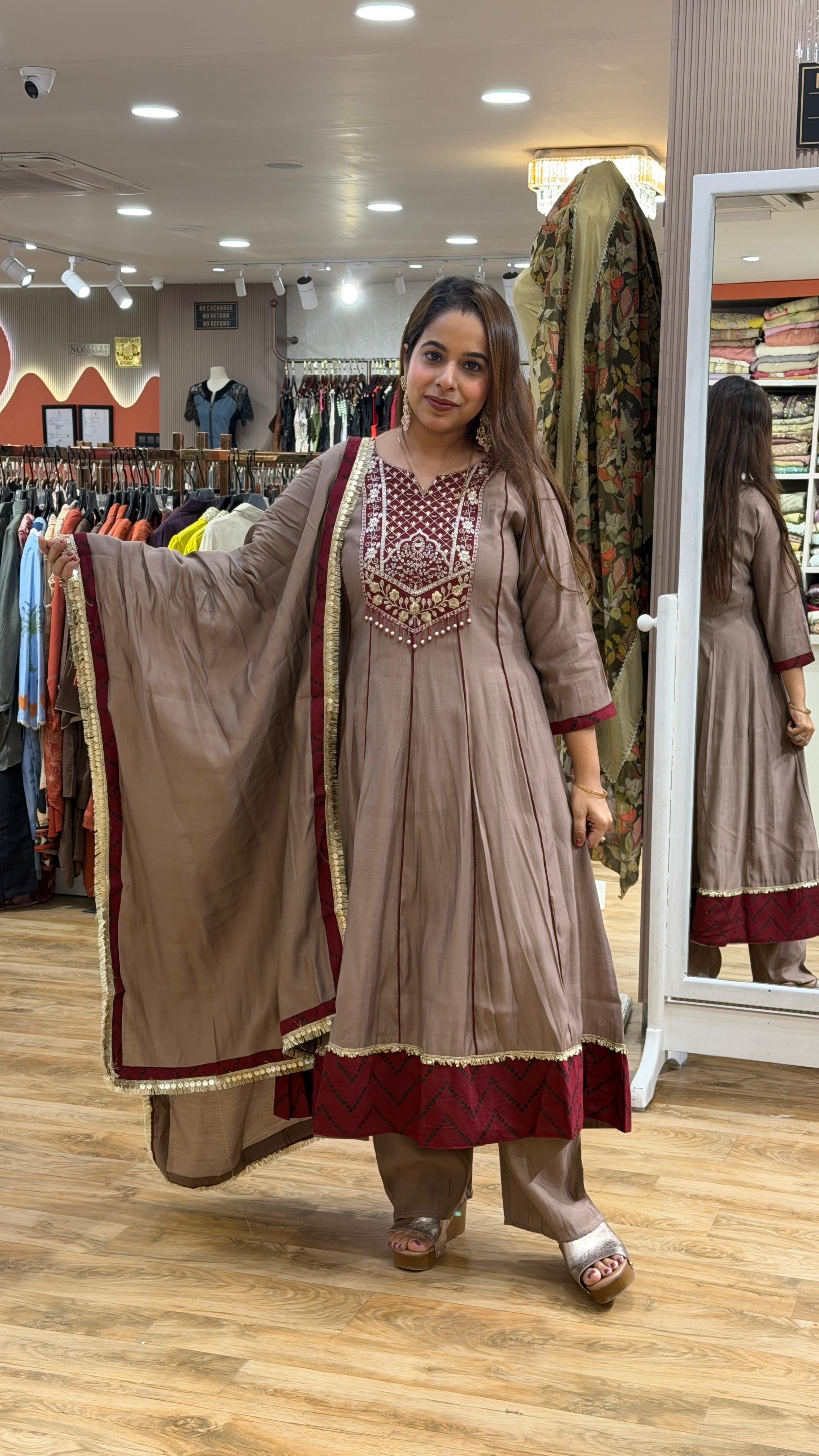 MULMUL - 3 PC SUIT SET