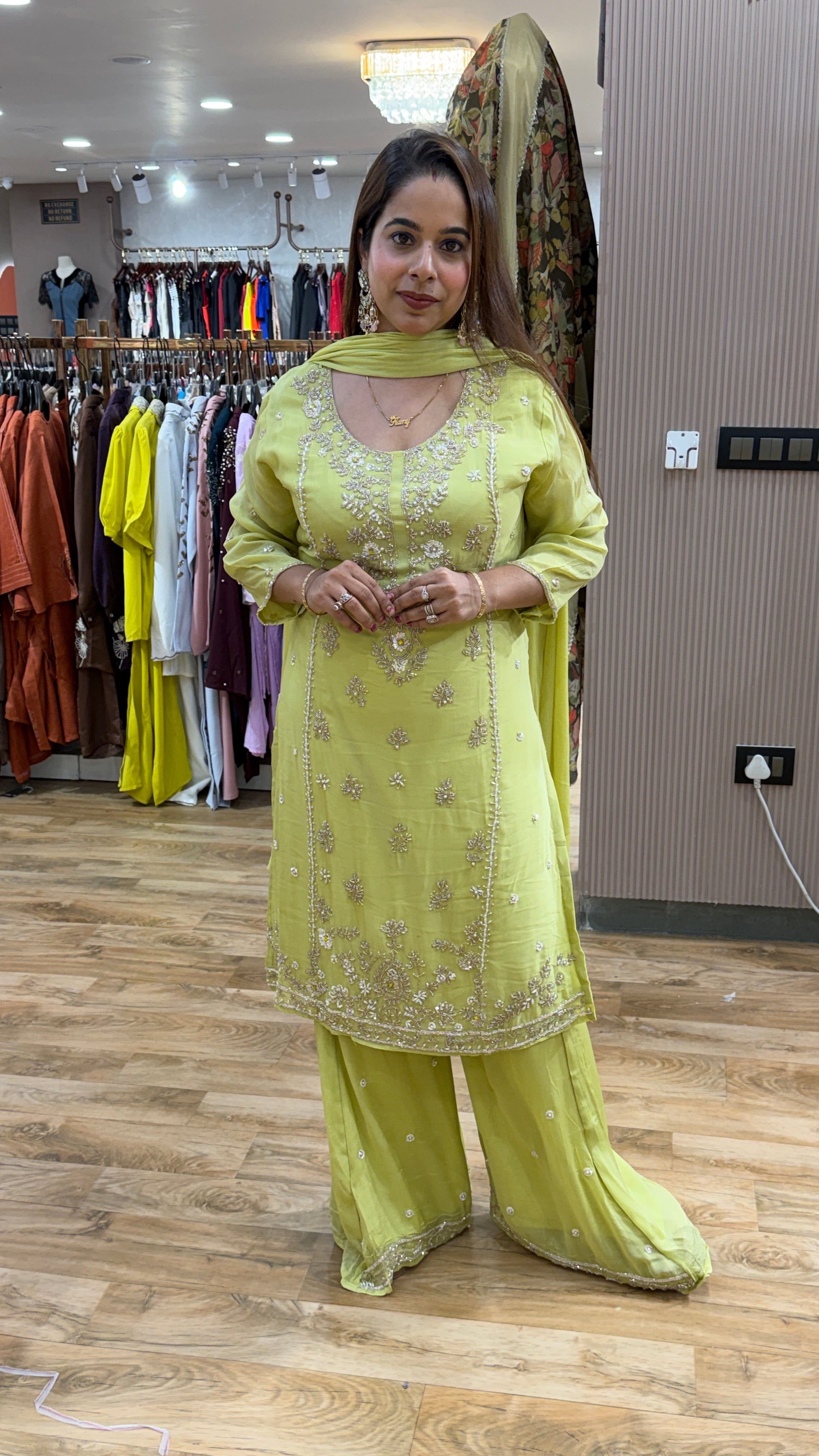 MALAIKA - 3 PC SUIT SET