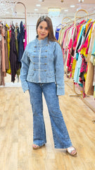 ELARA - WINTER WEAR DENIM JACKET
