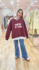 AZA - winter wear top