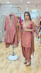 mehreen pink - 3 pc suit set