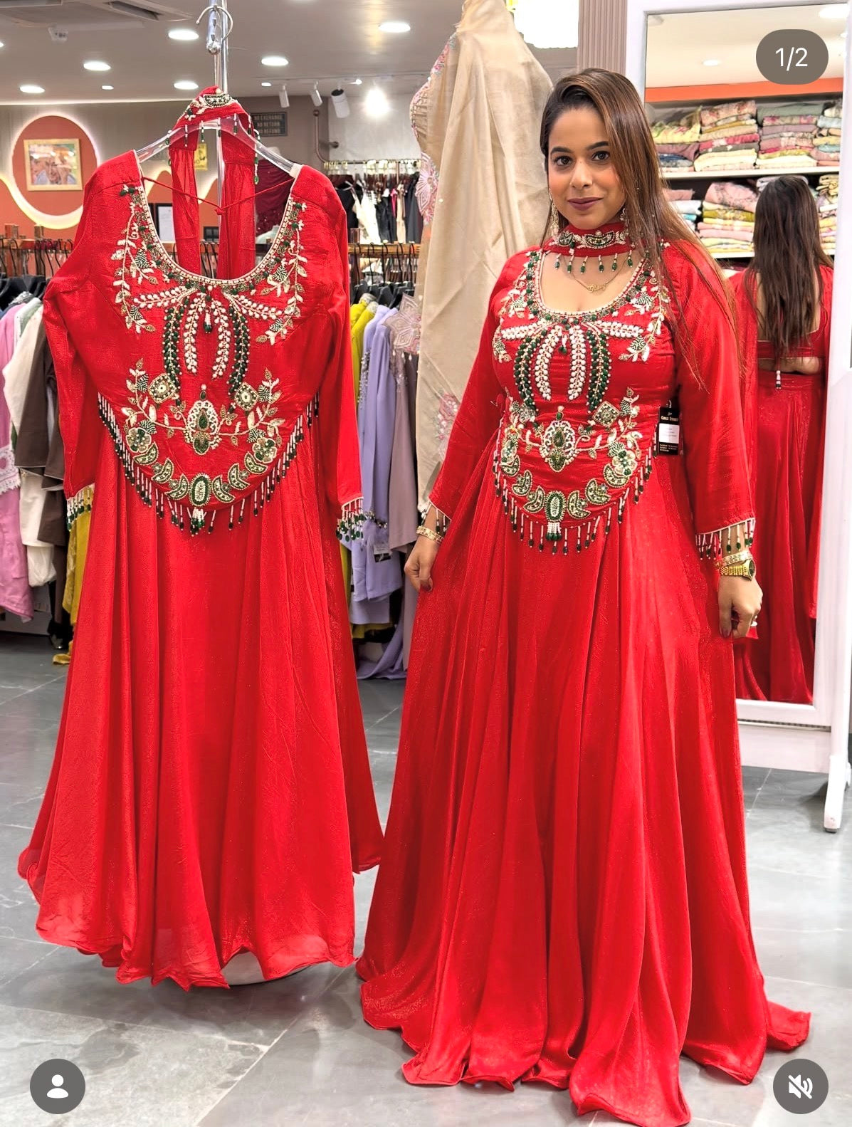 misha - 3 pc lehenga set