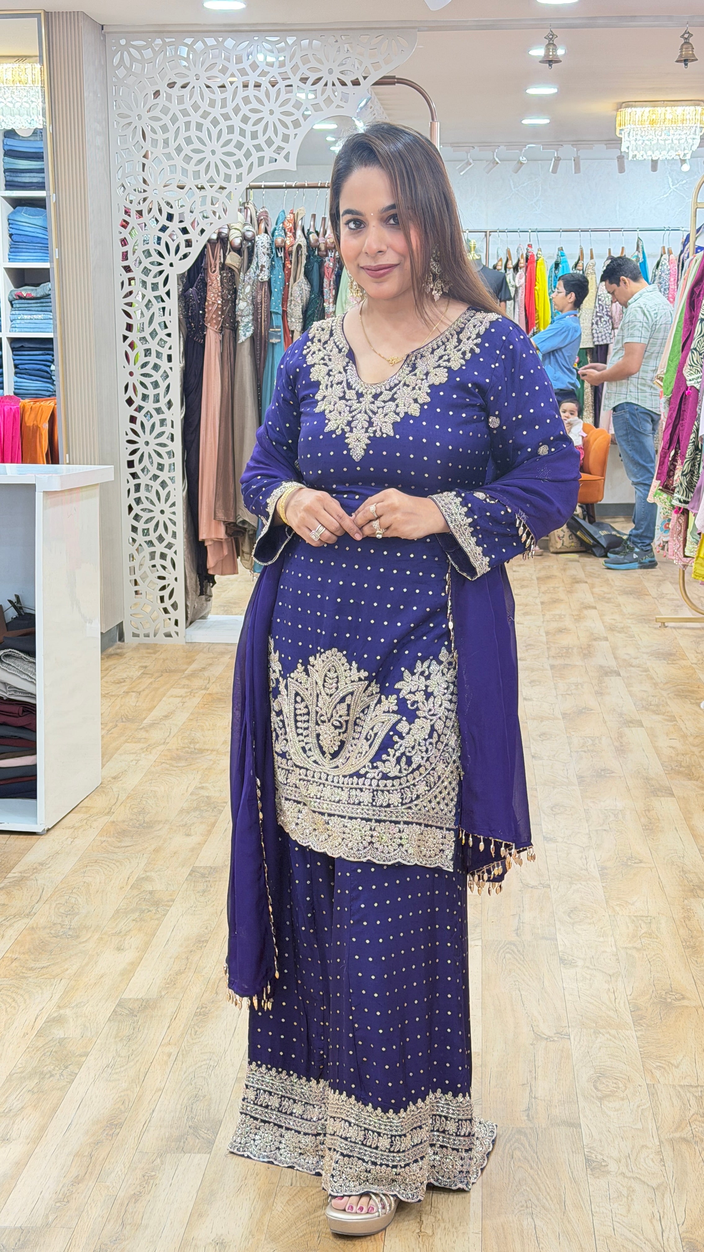 shivika - 3 pc suit set