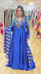 naraini - 3 pc anarkali suit set