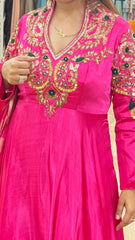 nishika- anarkali suit set