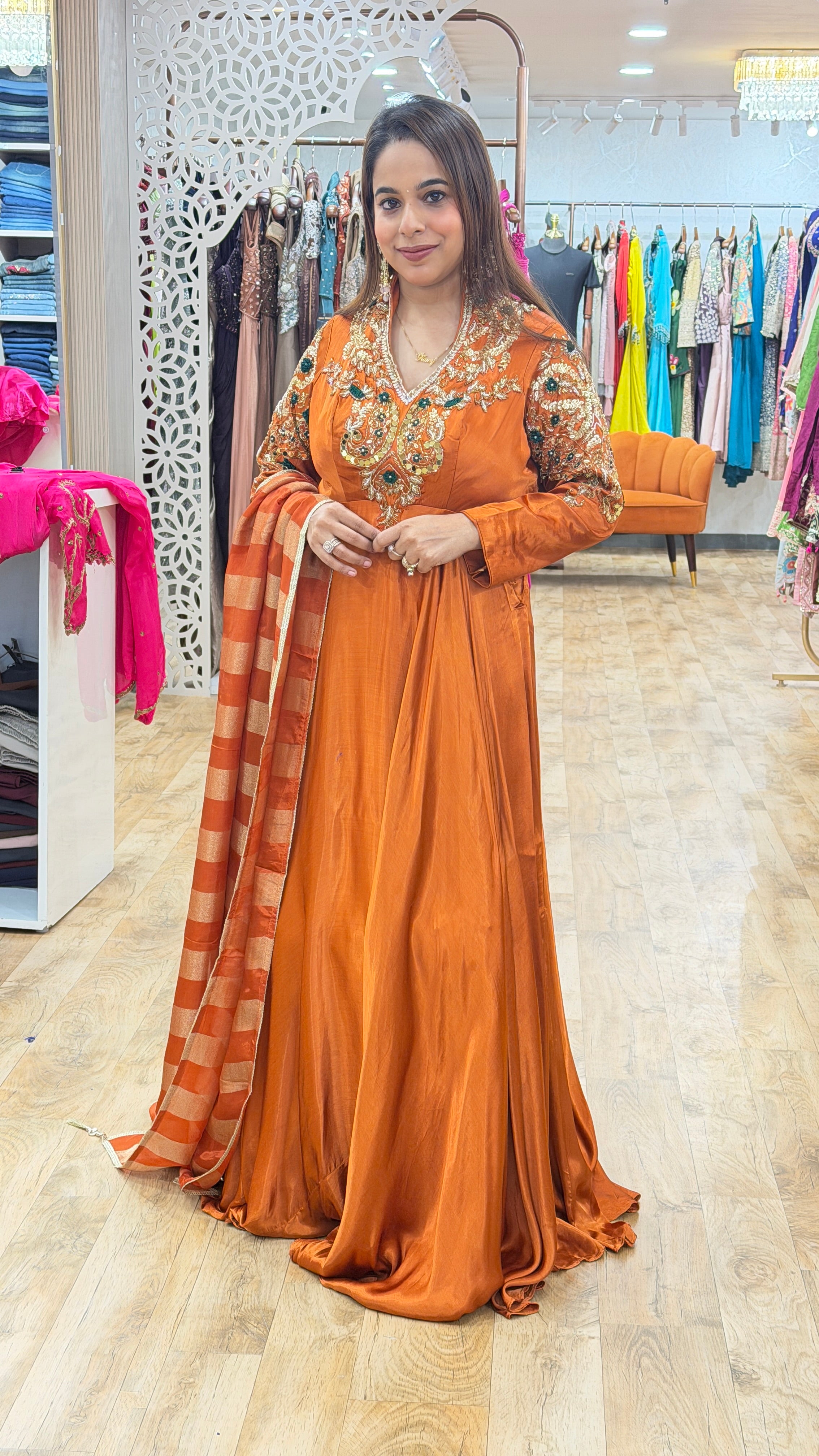shivali - anarkali suit set