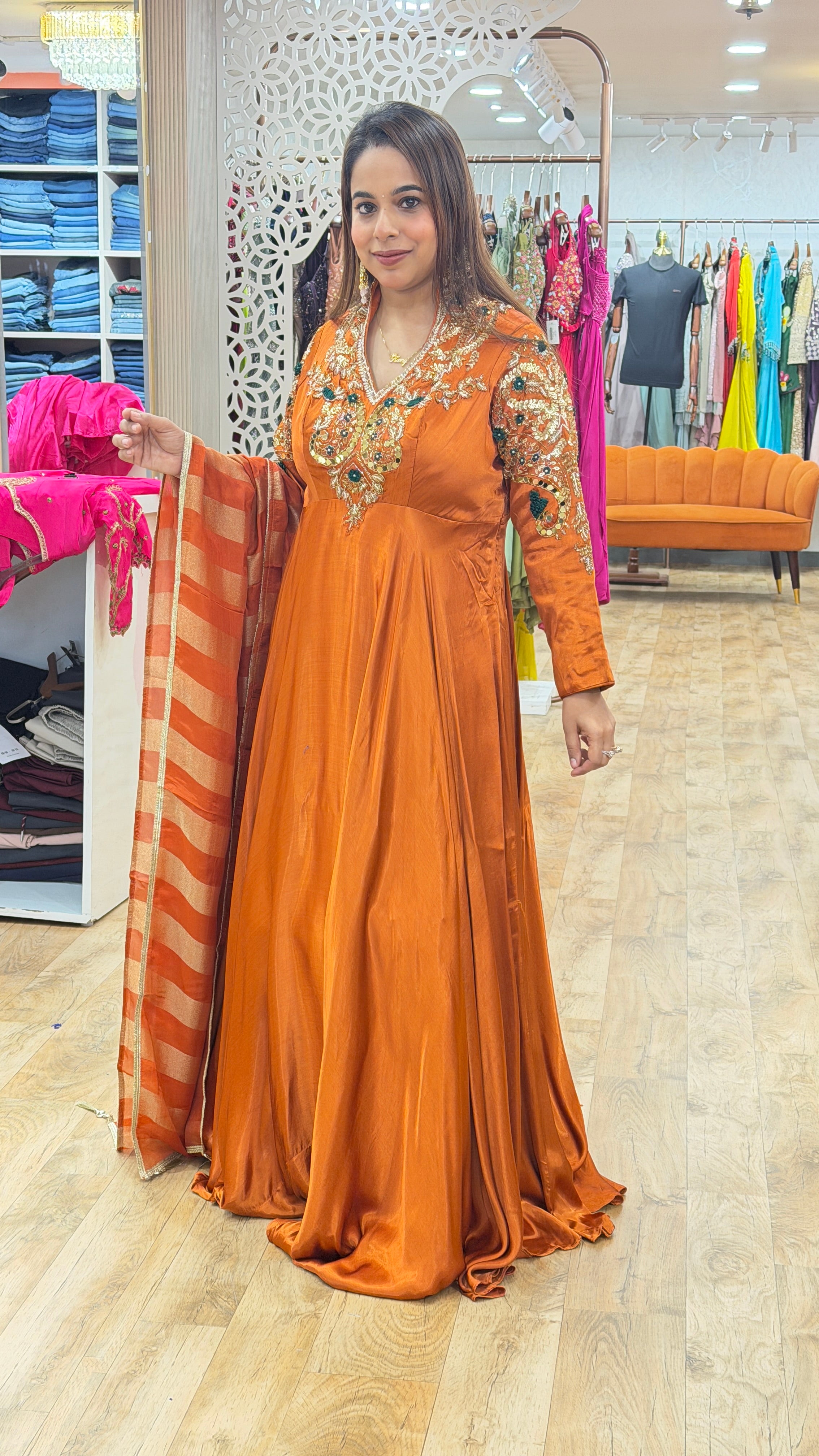 shivali - anarkali suit set