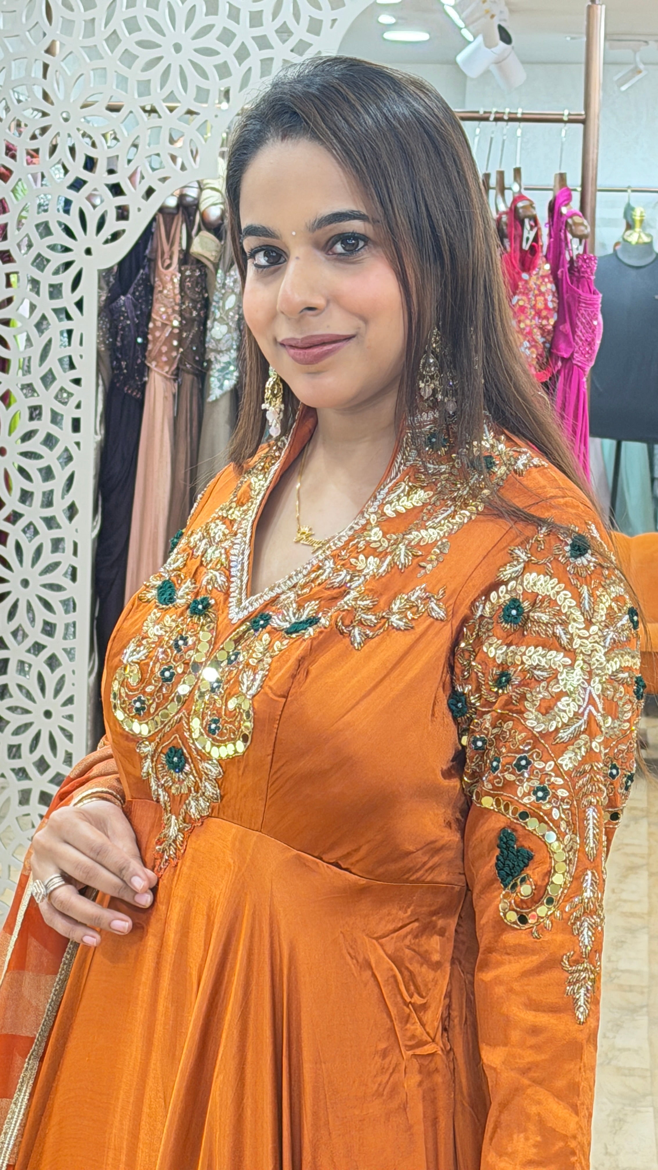 shivali - anarkali suit set